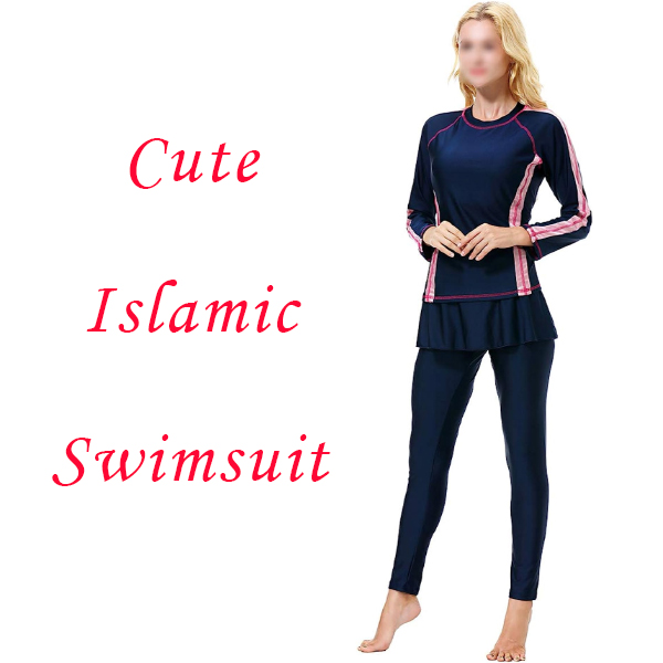 Cute Muslim Swimwear Suit for Women