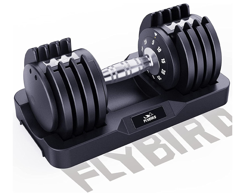 FLYBIRD 25-Pound Adjustable Dumbbell