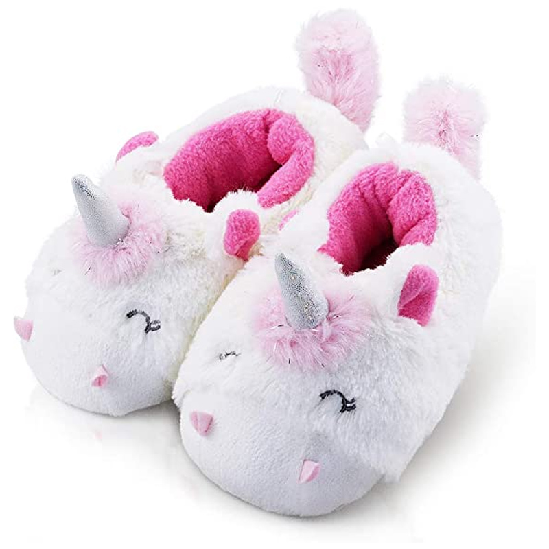 Unicorn Slippers for Toddler Girls